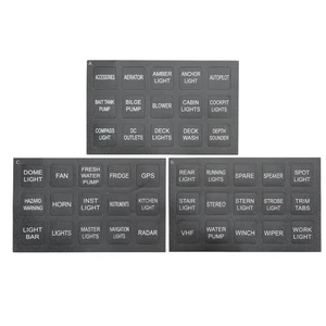 Toggle Switch Panel On Off Panels Hi Low Temp Resistant For 1224V - Picture 1 of 24