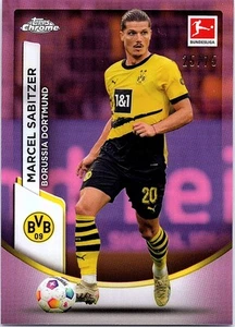 2023-24 Topps Chrome Bundesliga #24 Marcel Sabitzer Pink #/75 - Picture 1 of 2