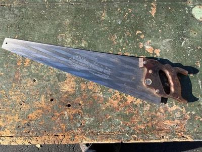 Vintage ATKINS The Five Hundred Stainless Steel Acrylic Hand Saw - Image 1 of 4