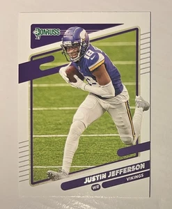 Justin Jefferson 2021 Donruss #127 - Vikings - Picture 1 of 2
