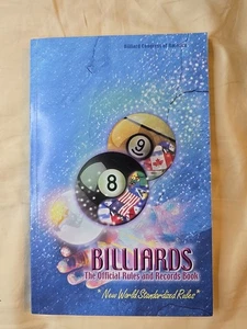 Billiards: The Official Rules and Records Book 2000 (World-Standardized Rule... - Picture 1 of 3