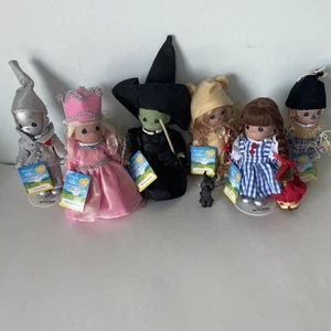 Rare Set Of 6 Wizard of Oz PRECIOUS MOMENTS Collector Dolls Complete NWT! Mint! - Picture 1 of 9