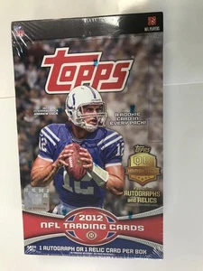 2012 Topps Football Hobby Box - Picture 1 of 1