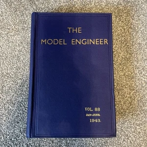1943 vintage hobby Magazines Model Engineer complete bound Collection Jan-Jun - Picture 1 of 5