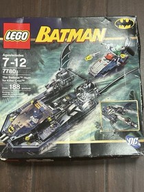 LEGO Batman 7780 The Batboat: Hunt for Killer Croc 188 pcs NEW