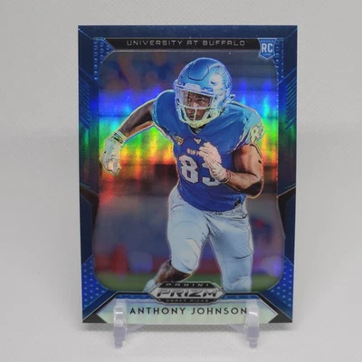 2019 Panini Prizm Draft Picks #117 Anthony Johnson Rookie Card Blue Prizm - Image 1 of 2