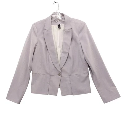 Chaqueta Blazer Casa Blanca Mercado Negro Mujer 14 Carrera Mezcla Lana Foto 1 de 4