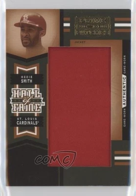 Donruss Prime Patches 2005 Salón de la Fama Jumbo Swatch 147/222 Ozzie Smith Salón de la Fama s7f Foto 1 de 3