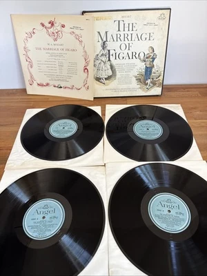 MOZART The Marriage Of Figaro  Vinyl Box Set Angel SDL - 3608-4 - Image 1 of 4
