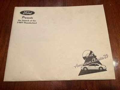 Ford presents launch of the 1989 Thunderbird -  - Image 1 of 4