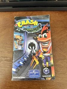 CRASH BANDICOOT WRATH OF CORTEX Nintendo Gamecube Anleitungsbuch (nur Anleitung) - Bild 1 von 3