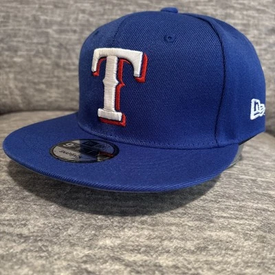 TEXAS RANGERS New Era 9FIFTY Snapback Adjustable MLB Hat Cap Blue White Red - Image 1 of 3