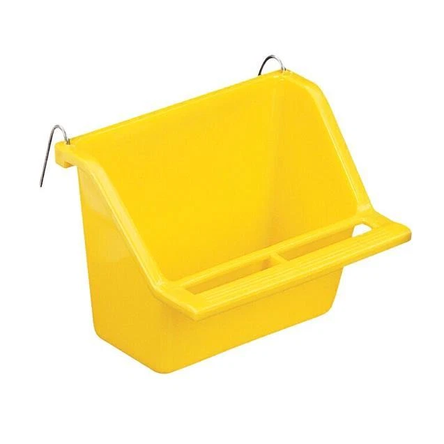 EUROPET BERNINA Vogelnapf, Vogel Futternapf, Trinknapf mit Drahthalter, Sitzstange 11,5 x 9 x 8