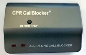 CPR Call Blocker V108 - block nuisance calls at touch of the button - boxed, VGC
