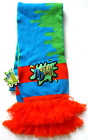DOUBLE DARE SLIME SCARF KNIT NICKELODEON VINTAGE CULTUREFLY NICK NICKBOX NEW NWT