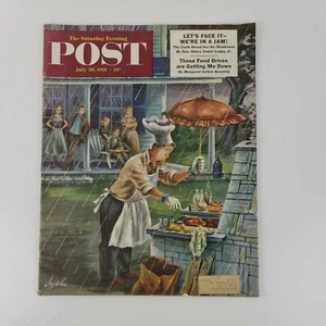 Die Samstagabendpost 28. Juli 1951 Luftschwäche, Frankreich, Fund Drives - Bild 1 von 12