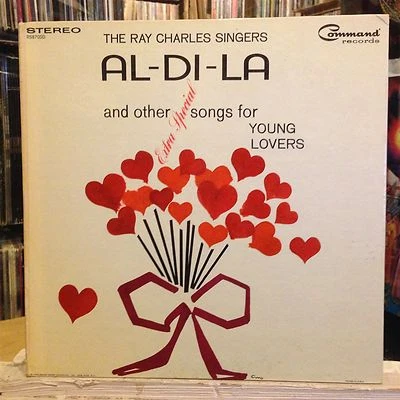 [JAZZ/POP]~EXC LP~The RAY CHARLES SINGERS~Al-DI-La~[Original 1964~COMMAND] - Image 1 of 4