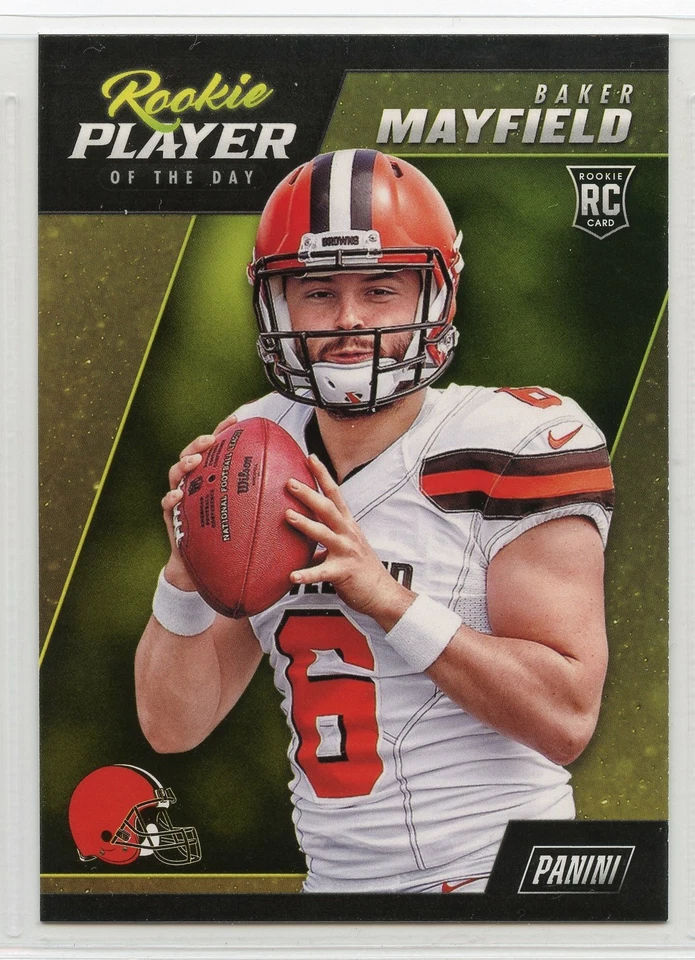 2018 Panini Rookie Player Of The Day - #R5 - Baker Mayfield - Cleveland Browns - Image 1 of 1