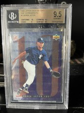 1995 UPPER DECK MINOR LEAGUE DEREK JETER TOP 10 PROSPECTS PSA 10 YANKEES ROOKIE