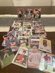 BIG Cincinnati Reds Legends Lot Of ~80 Baseball Cards.  Stars/HOFers/rare Only!