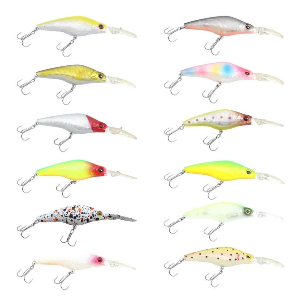 Wobbler Viper Pro Deep Crank 7cm 11g floating Tiefläufer Raubfisch Barsch Zander - Bild 1 von 1