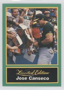 1989 CMC Jose Canseco Limited Edition Jose Canseco #18