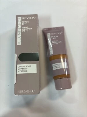 Revlon Illuminance Serum Tint Color: Warm Caramel 417 With Vitamin C, E - Image 1 of 4