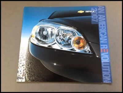 2007 Chevrolet Chevy Impala and SS 30-page Original Sales Brochure Catalog - Image 1 of 4