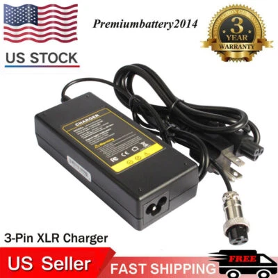 36伏1.8安锂电池充电器适用于Razor SWAGWAY X1 2轮悬浮滑板滑板车 — 第 1/4 张图片