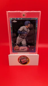 2023 Topps Chrome Update Michael Busch Aqua/Blue Lava Lamp Rifrattore #/175 - Foto 1 di 1