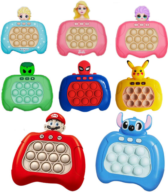 Juguetes electrónicos Pop It Fidget para niños de 8 a 12 años, juego de  empuje rápido, juguetes sensoriales y juegos para autismo, niños autistas