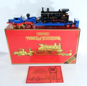 Matchbox YS-16 - 1929 Scammell 100 Ton Truck & Trailer Locomotive Load Train A4 - Picture 1 of 8