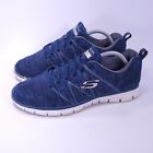 Skechers Synergy Power Switch Atheltic Shoe Mens Size 9.5 59953H Blue White