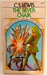 Chronicles of Narnia The Silver Chair C.S. Lewis First Collier Edition 1970 SC - Picture 1 of 6