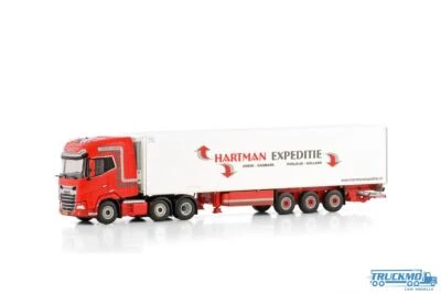 WSI Hartman Expeditie DAF XG+ 6x2 TwinSteer Kühlauflieger 3achs 01-4218 - Bild 1 von 4