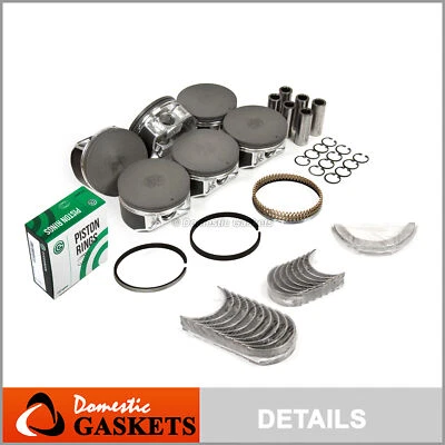 Anillos de cojinetes de pistones para 01-08 Infiniti G35 Nissan Pathfinder 3,5 L VQ35DE Foto 1 de 4