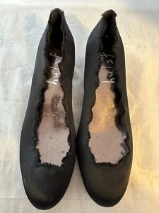 FRENCH SOLE NEW YORK by Telegram Night Satin Block Heel, Women Size 6 B NEW - Picture 1 of 5