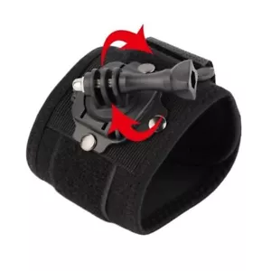Wrist Strap 360 Rotation Mount for GoPro / Insta360 / Osmo Action 5 4 3 / SJCAM - Picture 1 of 6