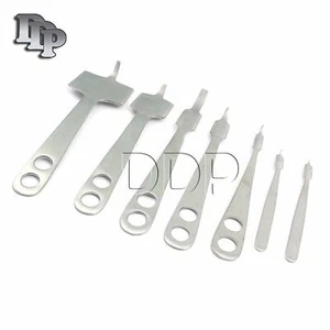 7 HOHMANN RETRACTOR SET SURGICAL ORTHOPEDIC INSTRUMENTS - Picture 1 of 3