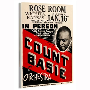 Póster o lienzo de la película Count Basie Orchestra Wichita 1948, KS - Imagen 1 de 12
