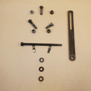Jaguar XKE Alternator Grab Bag of Bolt Mounts Connectors Washers Nuts OEM - Picture 1 of 12