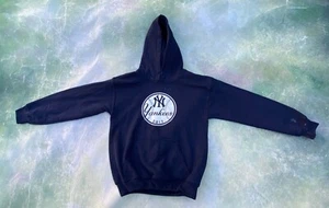 Asuza American T-Ball Yankees Pull Over Hoodie Size Youth S. - Picture 1 of 3