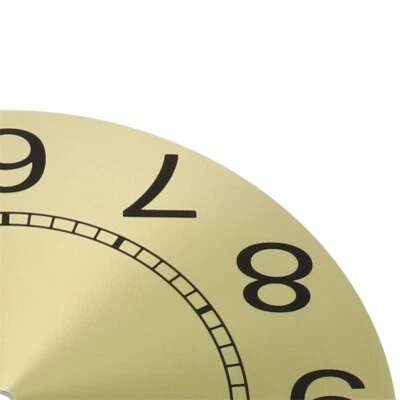 DIY Quartz Wall Clock 9.5 Inch Clock Face Replacement Clock Dial Durability - Image 1 of 4