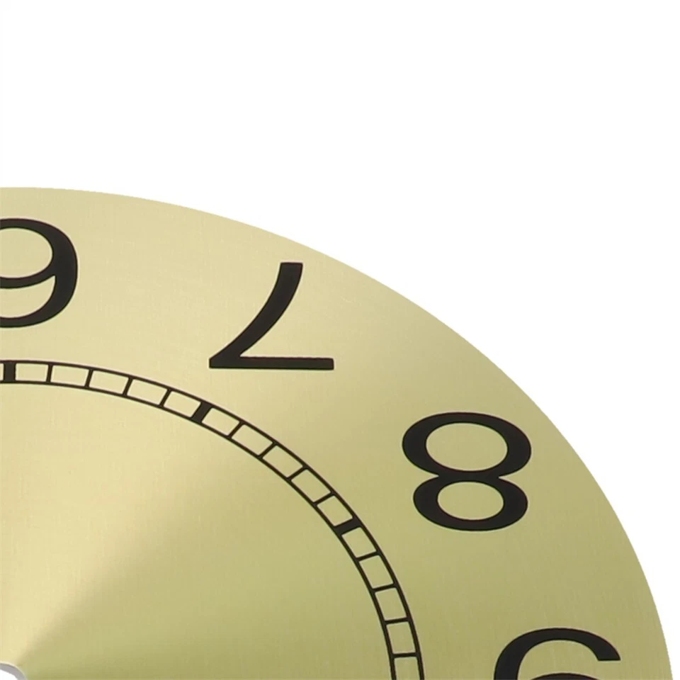 DIY Quartz Wall Clock 9.5 Inch Clock Face Replacement Clock Dial Durability - Image 1 of 4