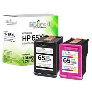 Ink Cartridges Fits HP 65XL HP 65 2622 2652 2655 3722 ENVY 5052 5055 Lot - Picture 1 of 8