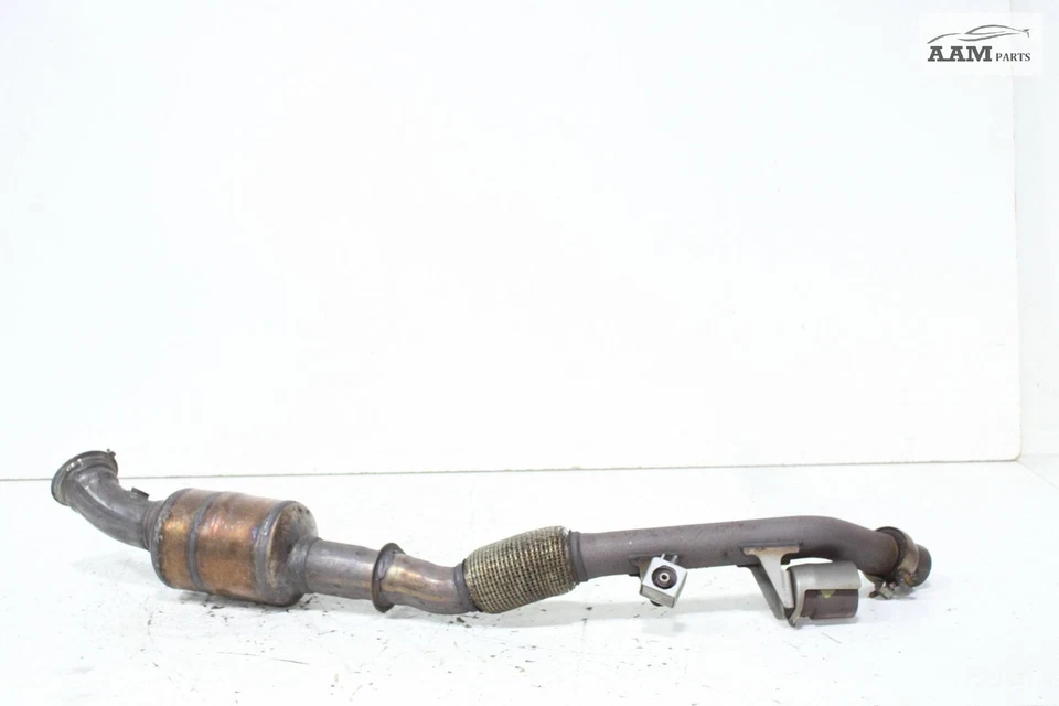 2015-2016 MERCEDES GL450 X166 3.0L FRONT LEFT SIDE EXHAUST SYSTEM TUBE PIPE OEM - Image 1 of 4