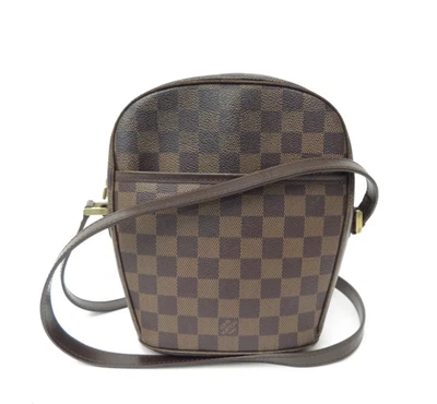 Autentica borsa a tracolla Louis Vuitton Damier Ebene Ipanema PM #42604 - Immagine 1 di 4