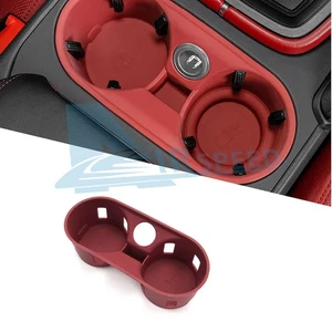 Center Console Water Cup Holder Trim Fit Porsche Cayenne 2011-2017 Red Silicone - Bild 1 von 8