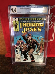 Further Adventures of Indiana Jones #1, CGC 9.6, White Pages (LOOK) - Picture 1 of 3