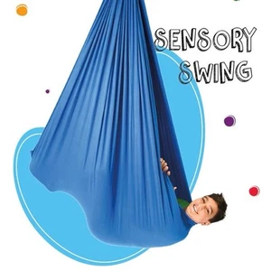 Therapy Swing for Kids  (Hardware Included) Snuggle Swing ,  BLUE - Picture 1 of 2